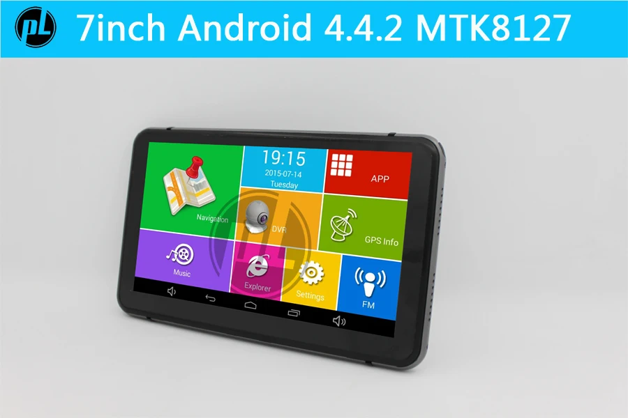 

KARADAR 7 inch Android GPS Navigation Car DVR 1080P Truck vehicle gps Navi AVIN/Free map Built in 8GB