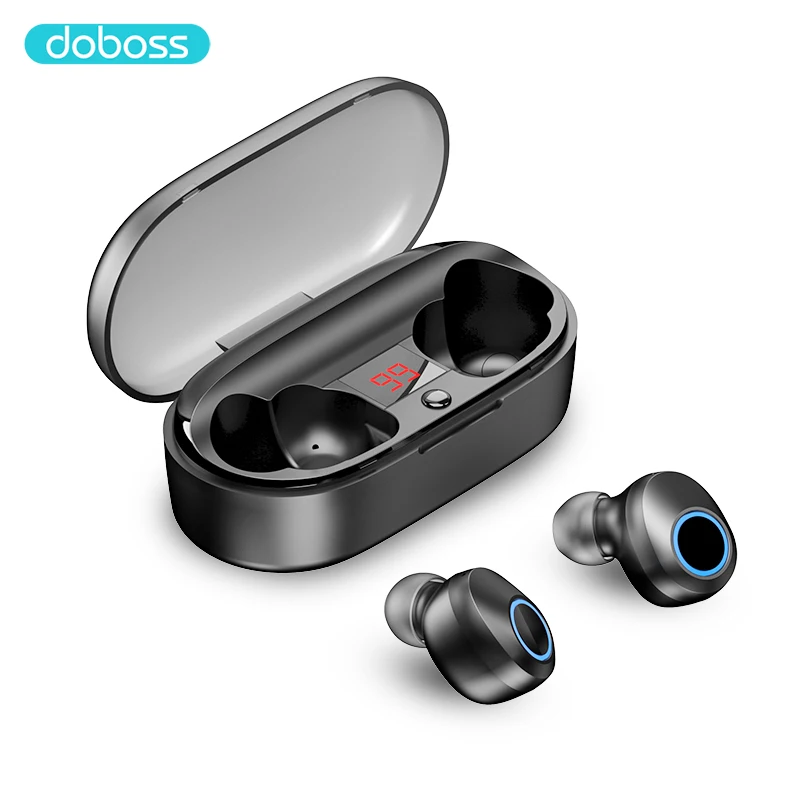 Doboss оригинальные беспроводные стерео наушники Bluetooth V5.0 Erphone Беспроводные с микрофоном для iPhone samsung huawei Xiaomi