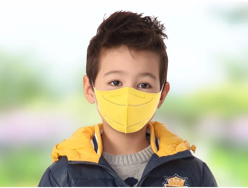 Красочные индивидуальные женские детские маски Анти-туман и пыль дымка PM2.5 дышащий милый грипп