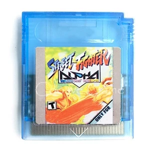 

Street Fighter Alpha Warrior's for 16 Bit Handheld Color Console Region Free Video Game Cartridge Console Card English language