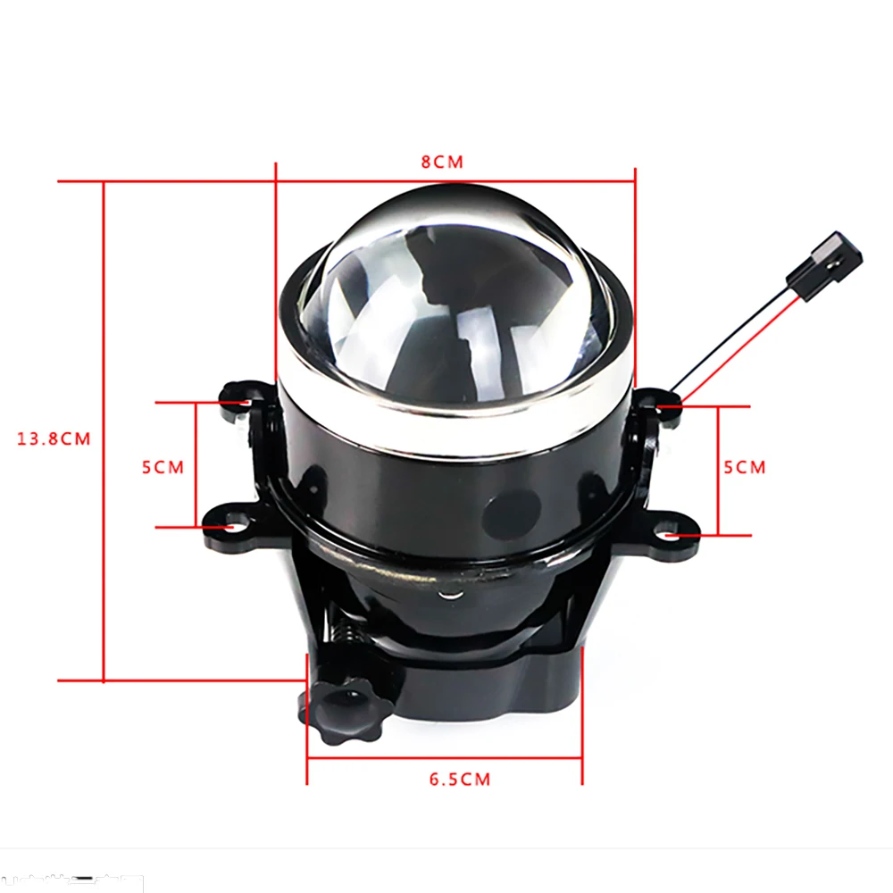 Skup Nowy 3.0 cal Bixenon projektor mgła obiektyw światła lampa do jazdy ukryta żarówka H11 wodoodporna dla Ford Focus 2 3 PEUGEOT RENAULT SUBARU