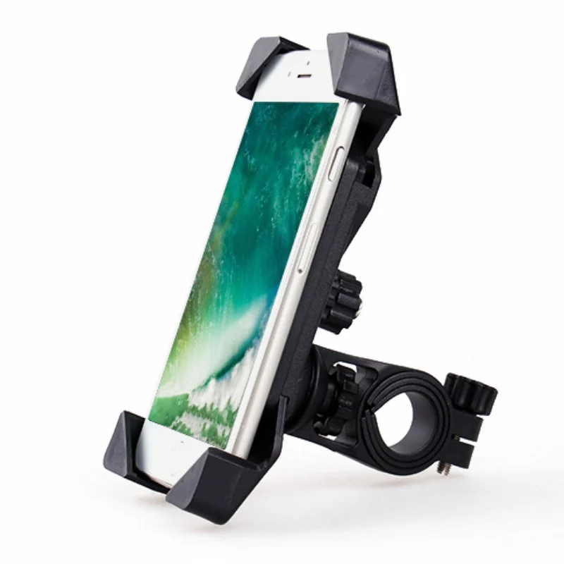 

Universal Motorcycle Phone Bracket Holder Mobile Stand For Moto Support USB Charger Holder for iphone X 8 7 Plus S8 S9 S7