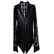 Новые мужские костюмы Длинные рукава для латинских танцев, рубашки для латинских танцев для мужчин, рубашки для соревнований по латинским танцам, S-3XL