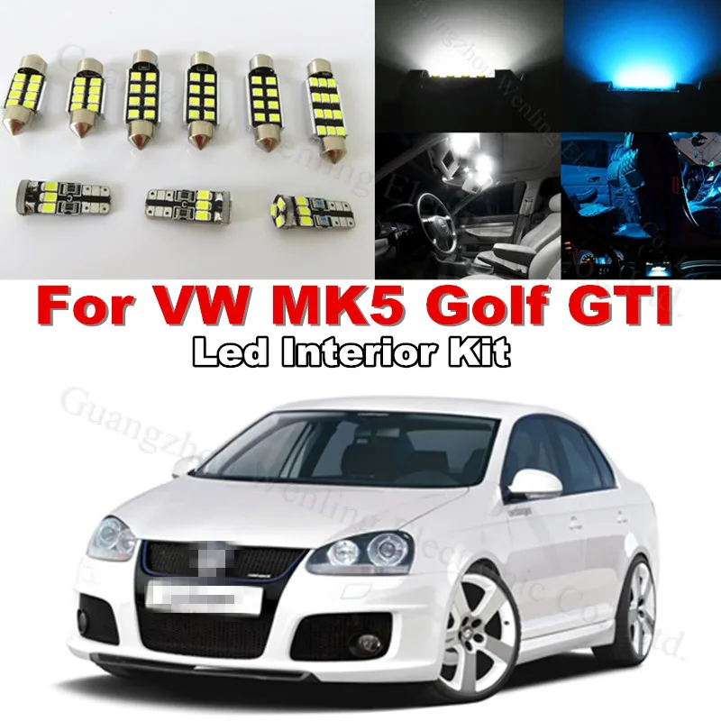 WLJH 12x Pure White Canbus Spiegel Licht LED Interieur Verlichting ... WLJH 12x Pure White Canbus Spiegel Licht LED Interieur Verlichting ...