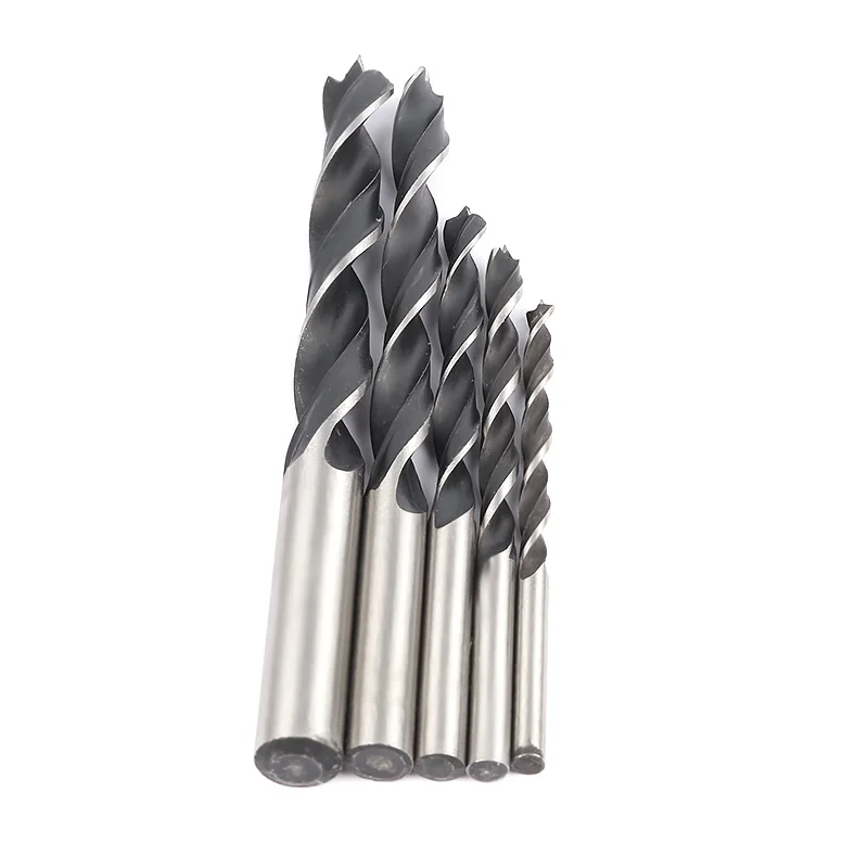 

5pcs Woodworking Tools Drill Bits 4 5 6 8 10mm Tapered Drill & Countersink Quick Change Bit Screw Set Wood Pilot Hole Tools