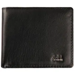 TEXU/Для мужчин двойные Бизнес кожаный бумажник ID кредитных держатель для карт кошелек карманы