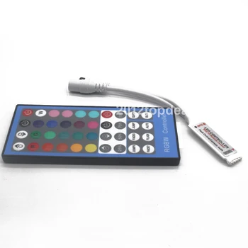 

40Key 5pin mini IR Remote Controller For 3528 5050 RGBW RGBWW LED Strip DC12-24V