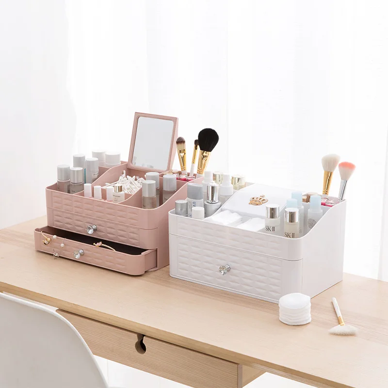 High Quality Makeup Storage Box Exquisite Cosmetics Beauty Organizer