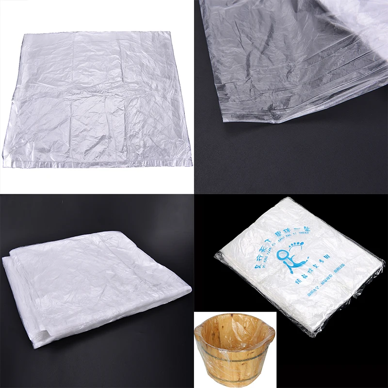 

90PCS Hot Environmentally Disposable Foot Tub Liners Bath Basin Bags for Feet Pedicure Spa Skin Care Accessories 55*65cm