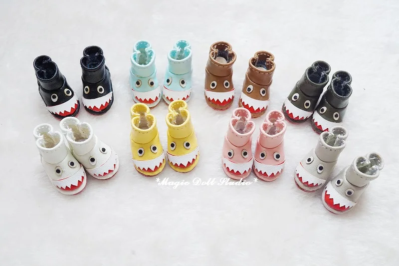 

[OB008] 2018 New Free Shipping Obitsu11 Shoes # Little Monster Boots for obitsu11 ob11 1/12 bjd Doll Accessories for Retail
