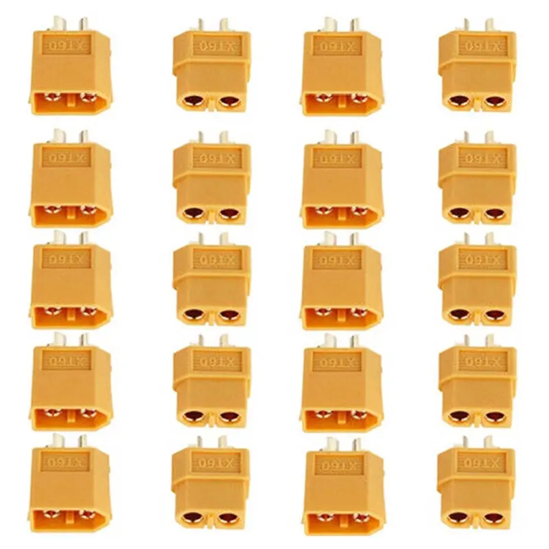 

10pcs XT60 XT-60 Male Female Bullet Connectors Plugs For RC Lipo Battery (5 pair) Wholesale