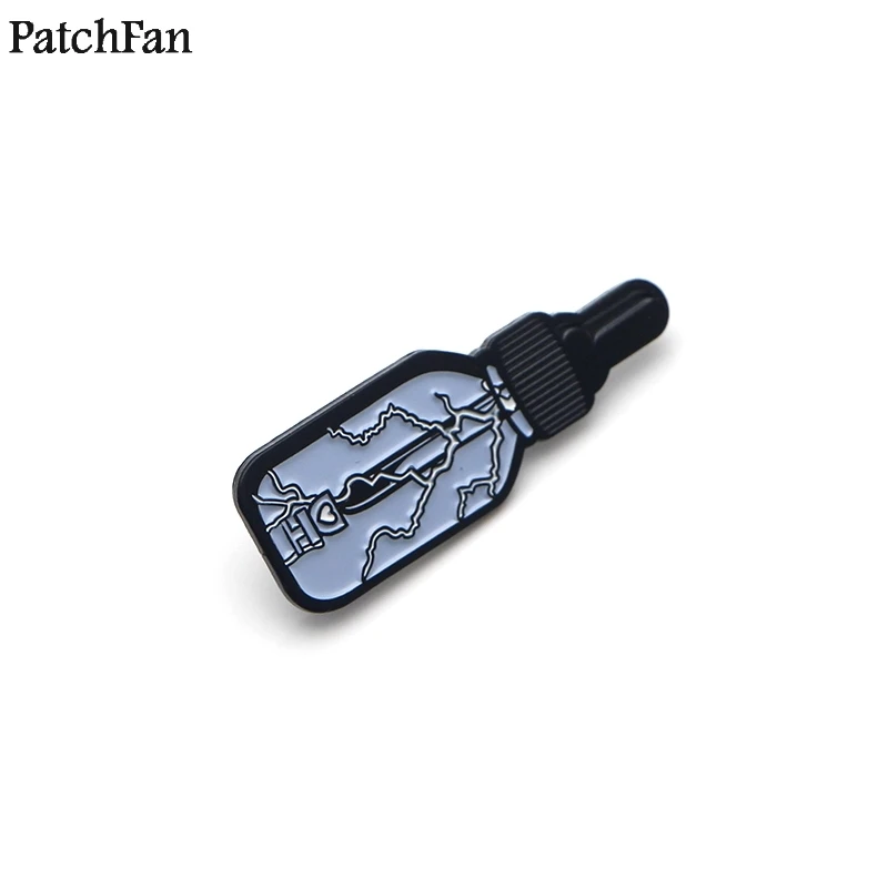 20 шт./лот Patchfan барное освещение цинк значки в виде галстука футболки значки Сумка Одежда рюкзак броши для обуви значки медали diy подарки A1801