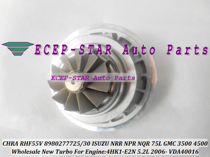 Картридж Turbo CHRA Core RHF55V 898027 7725 8980277730 8980277732 VAA40016 VBA40016 VCA40016 4HK1 E2N 8980277733 л|turbo chra|turbo