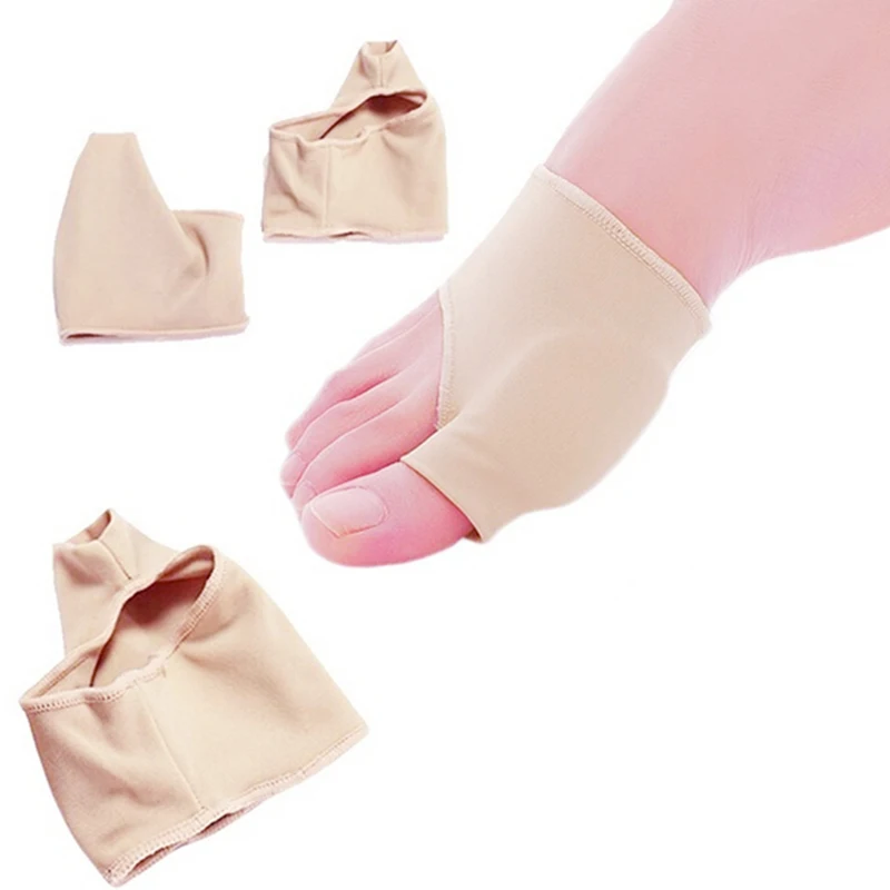 

1 Pair Great Toe Cyst Foot Care Tool Stretch Nylon Hallux Valgus Guard Cushion Bunion Toes Separator Thumb Protector