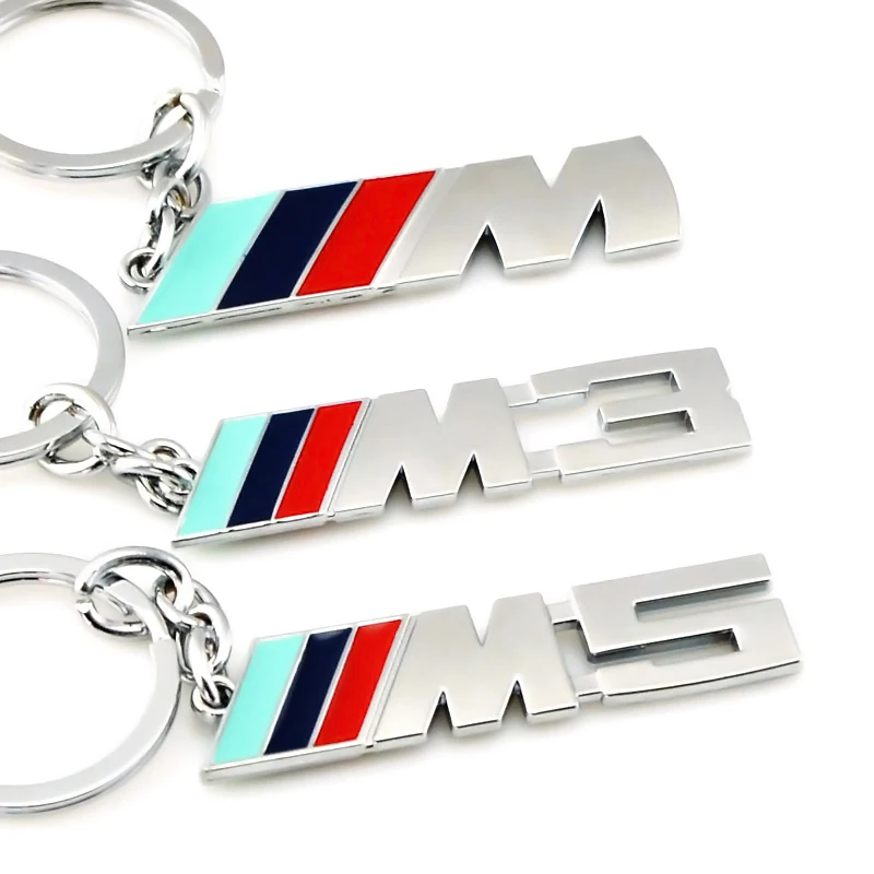 Car Keychain M M3 M5 Car styling Portachiavi Key Ring Car Decorative