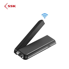 SSK Wireless HDMI Dongle Miracast 2.4/5G 1080P WiFi Media Display Wifi Display Wireless Adapter TV Stick Miracast Airplay DLNA