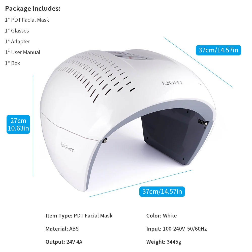 Rejuvenescimento da Pele Anti-rugas da Pele Cuidados de Beleza Máquina de Spa Sale Cores Máscara Facial Fóton Terapia Pdt Remover Acne Hot 4 Led 21 Acne Anti-rugas Da Pele Cuidados de Beleza máquina de SPA
