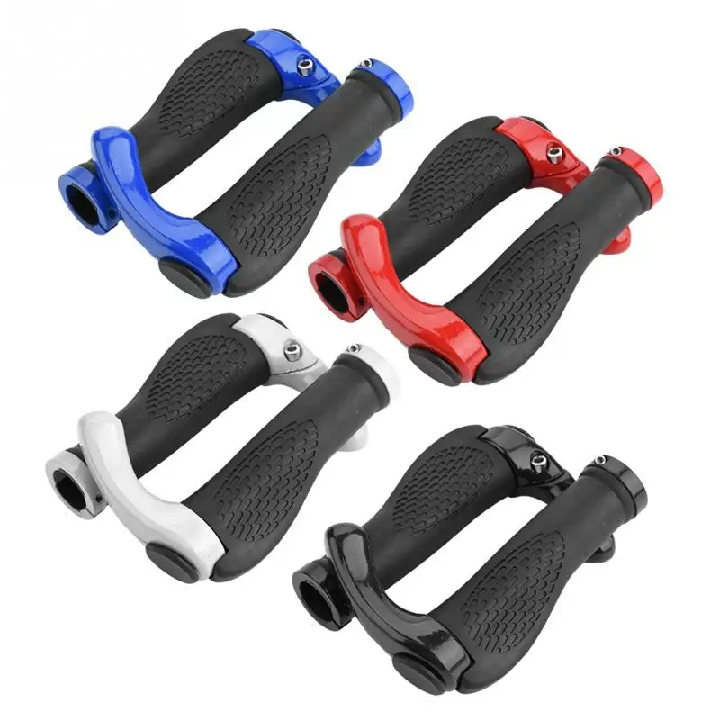 

Ergonomic Bicycle Handlebar Grips Mountain Bike Rubber Grips Cycling for Diameter within 22.5mm Bike Accessories