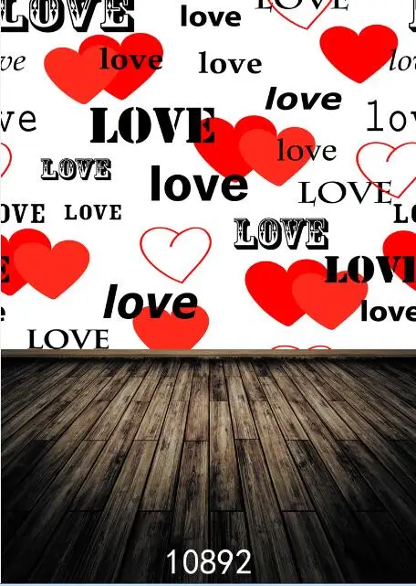 

SHENGYONGBAO Vinyl Custom Photography Backdrops Prop Valentine's day Theme Photography Background 10892