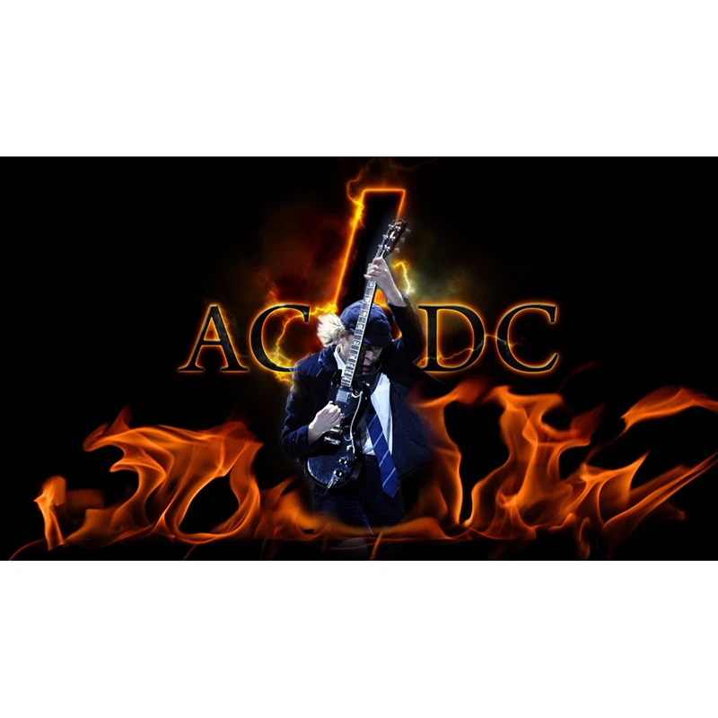 

ACDC Rock Diy Full Drill Diamond Embroidery DIY Diamond Painting Cross Stitch Rhinestone Mosaic Home Decoration Power Armor XSH