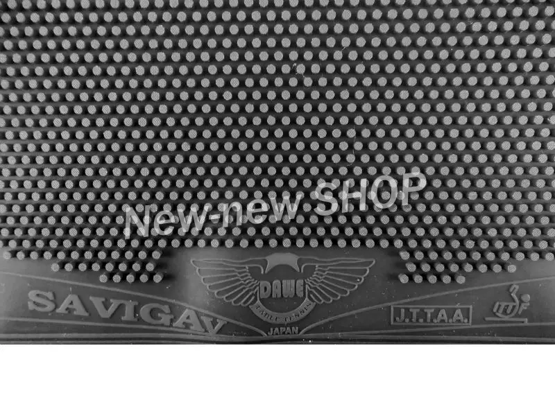 Saviga v طويل بالنقاط المغادرة تنس الطاولة بينغبونغ المطاط بدون الإسفنج Saviga v طويل بالنقاط المغادرة تنس الطاولة بينغبونغ المطاط بدون الإسفنج