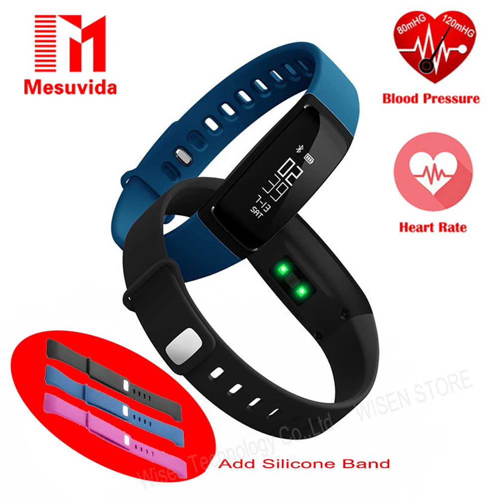 Buy Mesuvida V07 Smart Watche Bracelet Blood Pressure