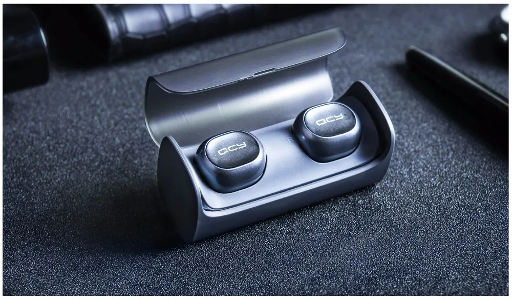 QCY Q26 моно вкладыши бизнес мини-гарнитура автомобильный призвание беспроводные наушники bluetooth наушники с Микрофоном для iPhone 6 7 android