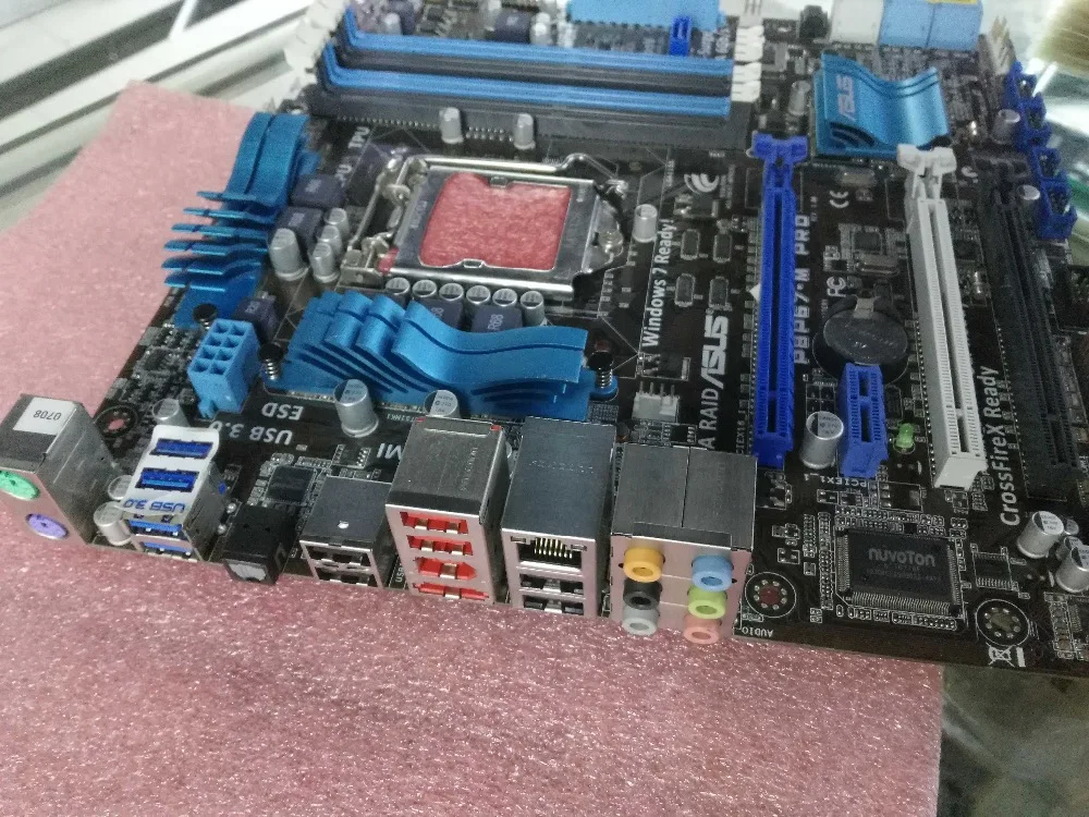 Оригинальная материнская плата для ASUS P8P67-M PRO LGA 1155 DDR3 USB2.0 USB3.0 32GB P67 настольная материнская плата