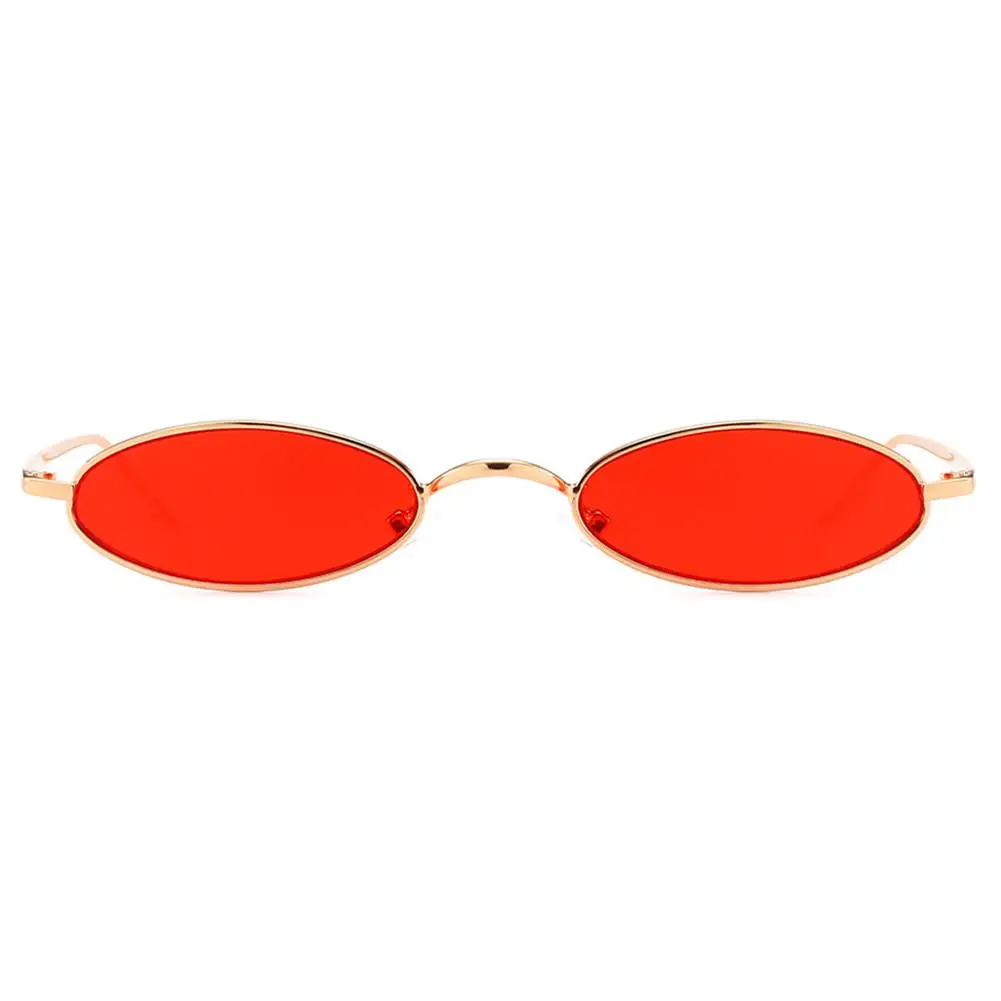 Мисс М Мода ретро современный Малый овальная рамка солнцезащитные очки для Для мужчин и Для женщин Винтаж Trend солнцезащитные очки
