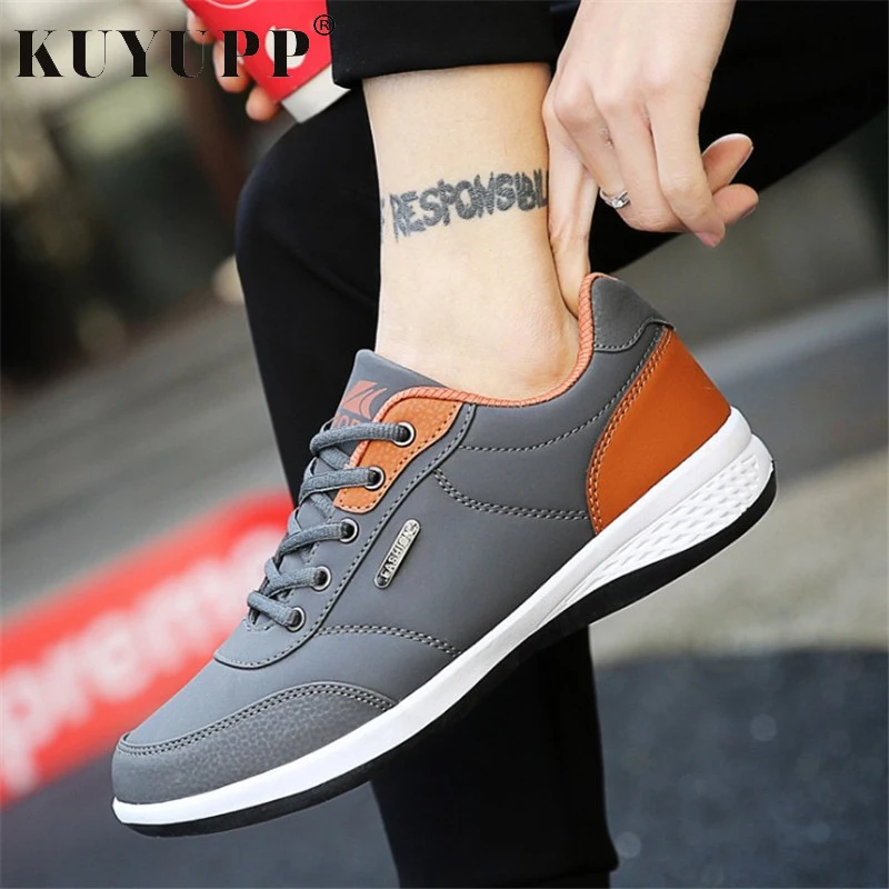 Lace Up Basic Breathable Outdoor Men Shoes Male 2018 Summer Spring Casual Wild Solid Sneakers Fashion Leisure Footwear KLD936