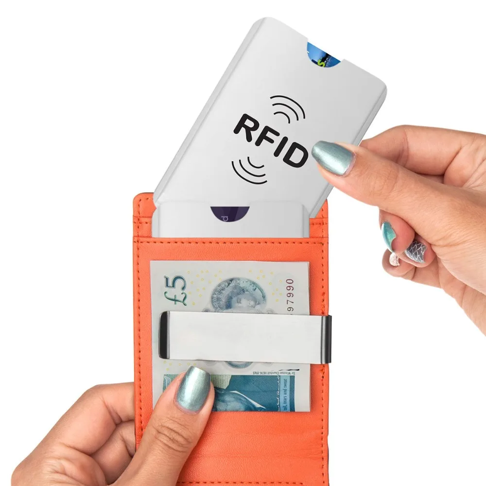 Чехол для кредитной карты с блокировкой RFID 20 шт./лот|Хранилище дома и офиса| |