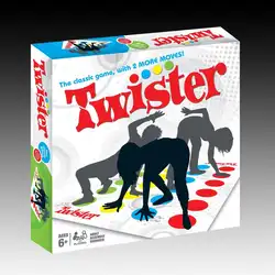 Новейшая версия Классическая игра с 2 больше шагов палец twister + Средства ухода за кожей twister партия игры/партия игрушки Интеллект игры семья