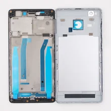 Горячая Передняя рамка ЖК-рамка Батарейная дверь задняя крышка корпус чехол для Xiaomi Redmi 3s Redmi 3 Pro 3pro с кнопками громкости питания
