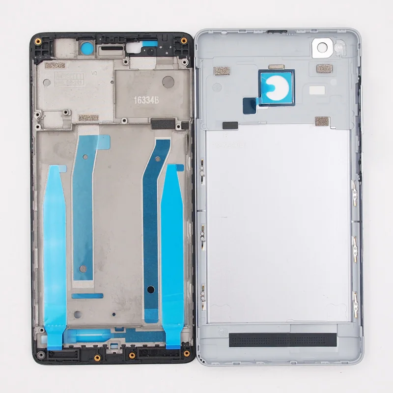

Hot Front Frame LCD Frame Battery Door Back Cover Housing Case For Xiaomi Redmi 3s Redmi 3 Pro 3pro With Power Volume Buttons