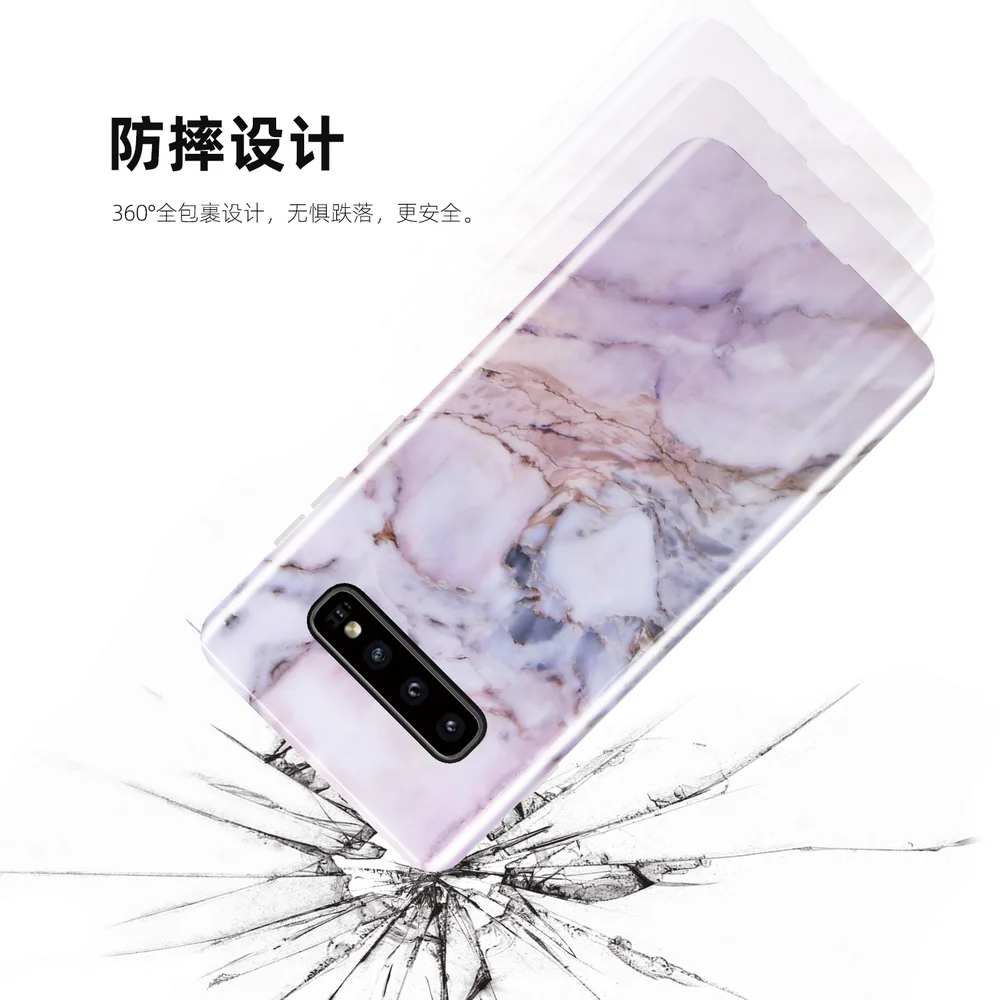 Netarlier прекрасный подходящий чехол для Samsung Galaxy S10 Plus S10e Фиолетовый Небесно