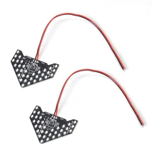 CITALL 2 шт. Универсальный желтый 33 SMD последовательный светодиод Стрелка Панель заднего вида боковое зеркало указатель поворота для VW BMW Toyoya Ford