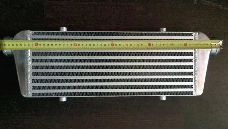 Подходит для Audi Renault Citroen Mercedes Benz плоский 450x172x65 мм алюминиевый интеркулер|intercooler