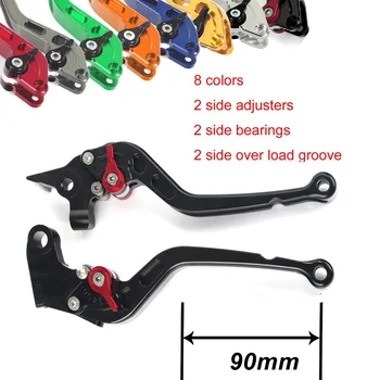 

BIKINGBOY CNC Billet Long Straight Brake Clutch Levers For MOTO GUZZI Breva 750 03 Griso 850 06-12 Norge 850 L 08-13 1200 Sport
