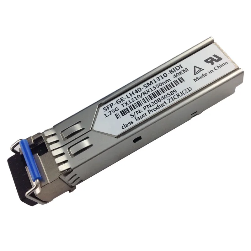SFP GE LH40 SM1310nm волоконно оптические модули 1 25G 40KM с SMF DDM SM 1000 базовый оптический