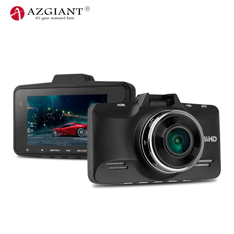 

AZGIANT 2.7 Inch TFT LCD Screen Car Video Recorder Ambarella A7LA70 Chipset 120 Degree Wide Angle Lens Camcorder G-Sensor HDR