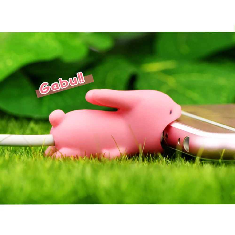 Tishric Cartoon Animal Cable Protector Chompers Chomper Cable Holder Protect Charger Data Line Code For Iphone Rabbit Dog Tishric Cartoon Animal Cable Protector Chompers Chomper Cable Holder Protect Charger Data Line Code For Iphone Rabbit Dog