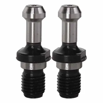 

2x M16 BT40 x 45 Degree Milling Cutter Shank Pull Stud Retention Knob