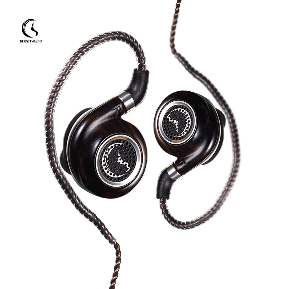 Sendyaudio Black Beauty Series 21 мм Плоскостные магнитные внутриушные мониторы|Наушники и