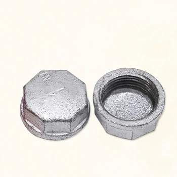 

10PCS/lot Zinc Plated Iron Cap For Pipe DN15 DN20 DN25 DN32 DN40 Pipe Cap 1/2" 3/4" 1" 1-1/4 1-1/5" Iron Cover