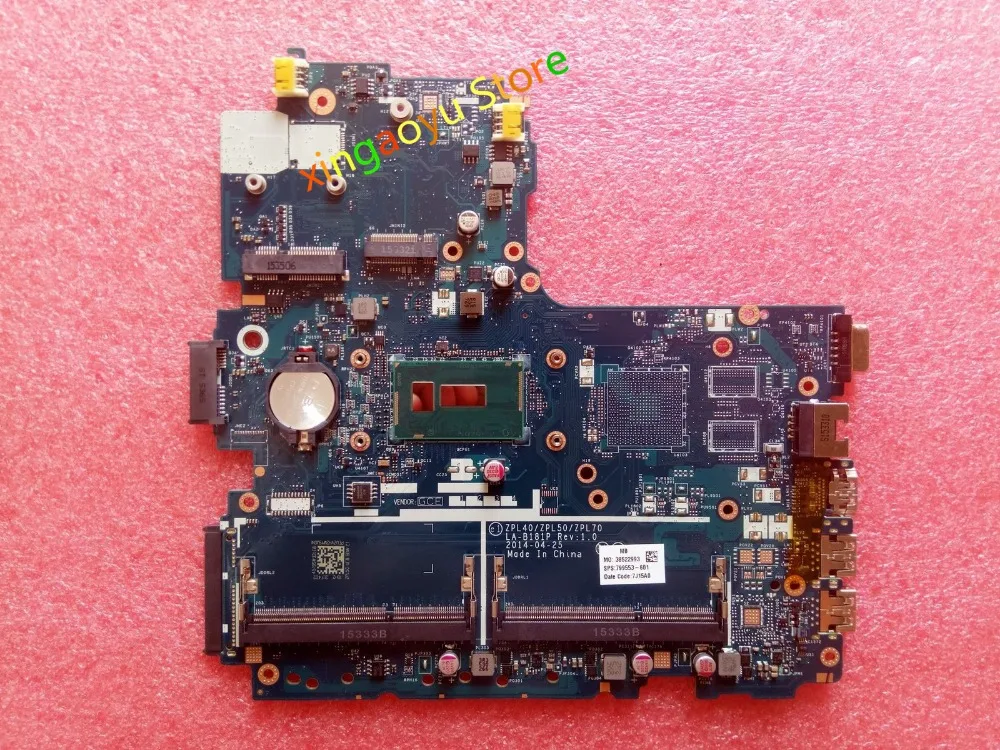 Для HP для Probook 450 G2 Материнская плата ноутбука w/i7-5500U LA-B181P ZPL40 ZPL50 799553-601 100% ТЕСТ ОК! |