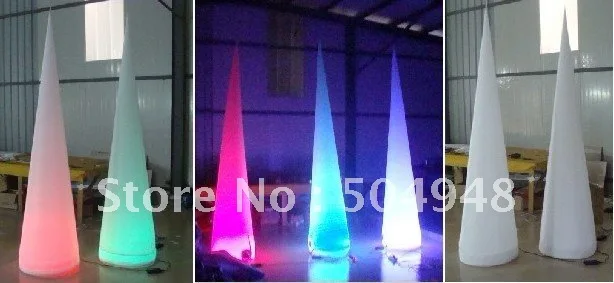 

inflatable lighting cone for party decoration