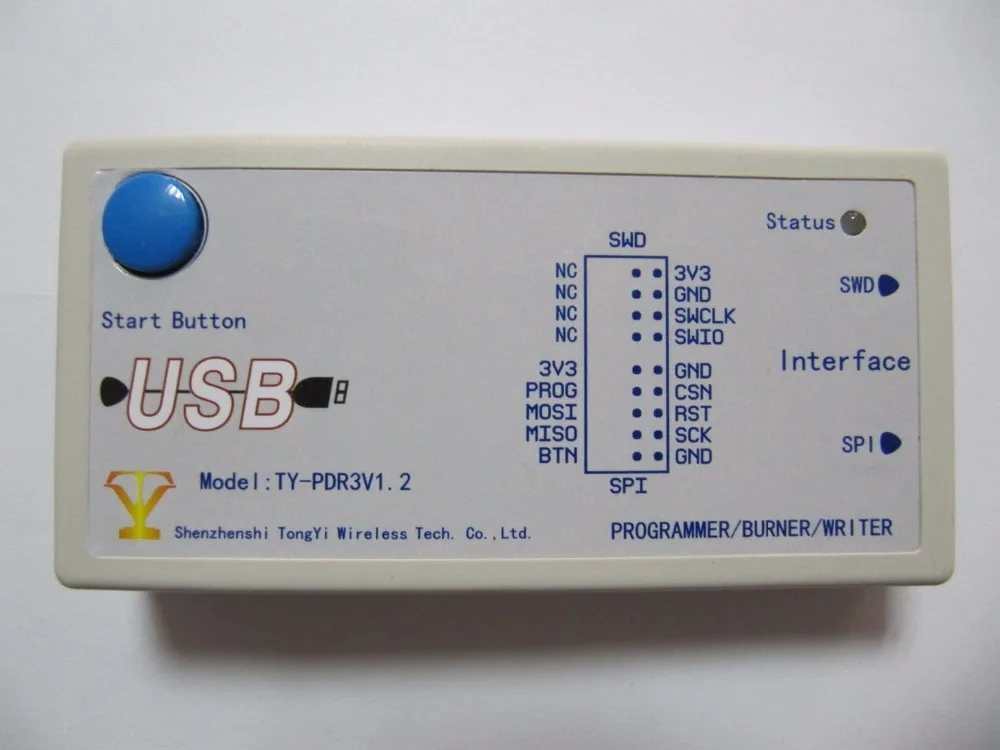 

STM8S003/STM8S103 offline burner / Programmer / writer / mass production tool