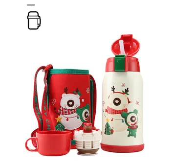 

Children's Stainless Steel Outdoor Sports Kettle Thermal insulation water Cup 630ML electrical kettle food grade PP