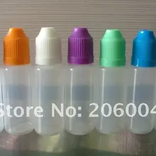Много 2500pcs15ml, Пластик капельницы Бутылочки с детьми доказательства Шапки ЧП дозирования магазин большинства жидкостей глазные капли