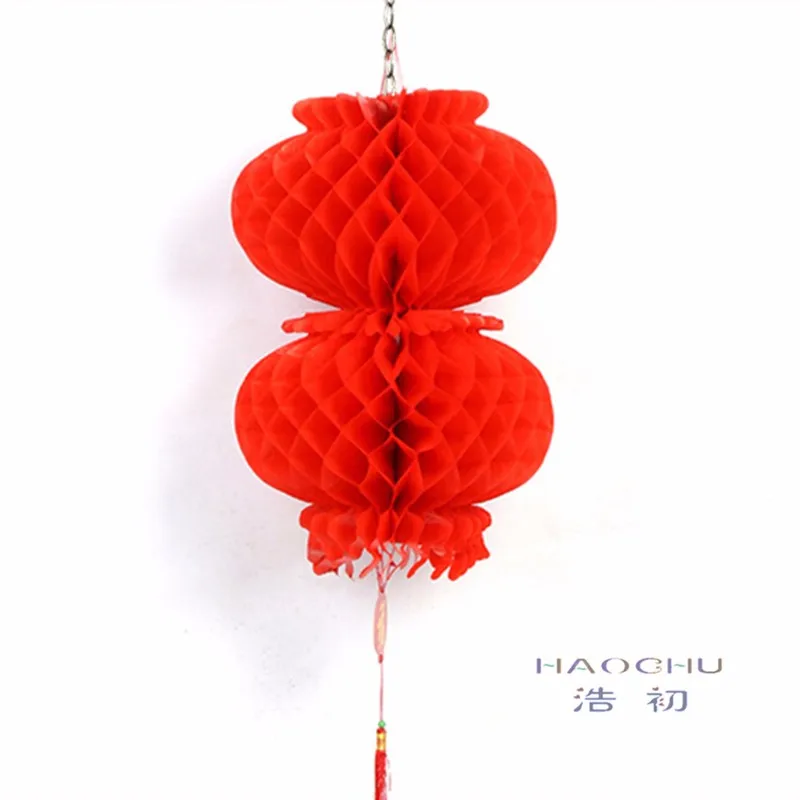 Fliyeong Festival chinesische Laterne Ornament Honeycomb Laterne Chinese Spring Festival Dekoration g/ünstigen Guten Satz von 8 Durchmesser 26 cm Kosteng/ünstig und langlebig